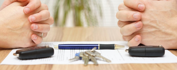 Divorce et carte grise