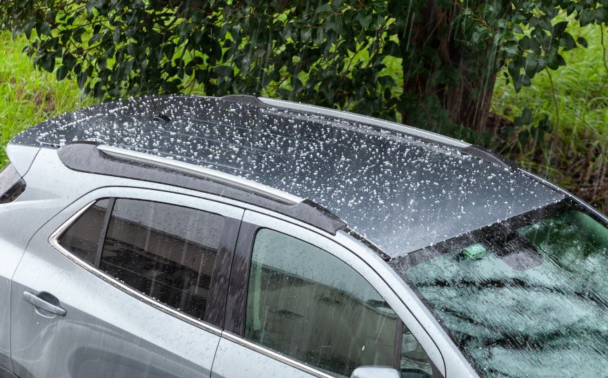 comment protéger sa voiture de la grêle